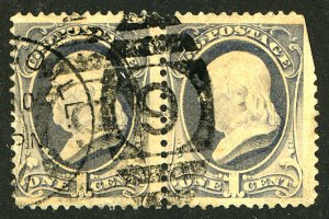 U.S. #145 USED PAIR