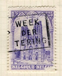 BELGIUM; 1928 early Anti-TB issue fine used 1.75Fr. value