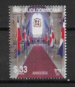 DOMINICAN REPUBLIC 1487 MNH FLAGS Z4812-6