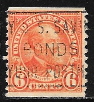 USA 723: 6c Garfield, used, F-VF