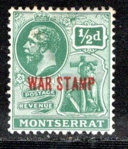 Montserrat Scott # MR1, mint hr