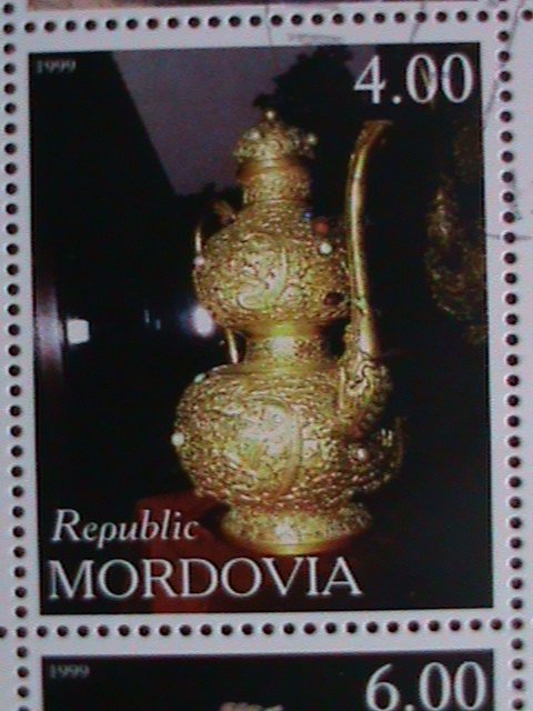 MOLDOVA-1999-CHINA'99 WORLD PHILATELIC SHOW- TREASURE OF CHINA CTO SHEET VF