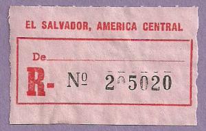 El Salvador Meter Stamp