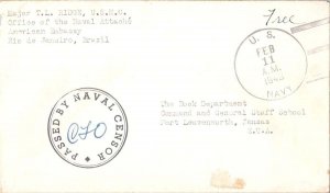 United States Marine Corps Soldier's Free Mail 1943 U.S. Navy, Office of the ...