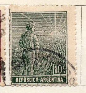 Argentine Republic 1911 Early Issue Fine Used 10c. 095933