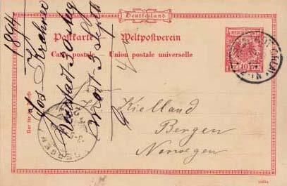 Germany, Government Postal Card