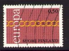 Europa 1971, Finland stamp SC#504 Used 