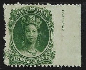 Nova Scotia 11 - A showpiece with Imprint and OG Very Light Hinge Mark