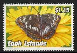 COOK ISLANDS - 1990 - Endangered, Atlanta Butterfly - Perf 1v -Mint Never Hinged