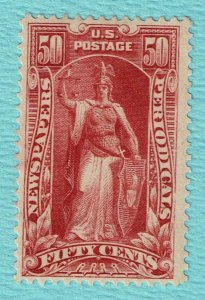 Sc PR 119,  fifty cents carmine Newspaper stamp SPACE FILLER