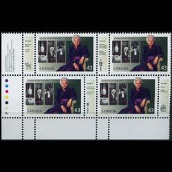 CANADA 1994 - Scott# 1509a Gov.Sauve Block Set of 4 NH