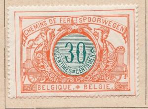 Belgium 1903 early Railway Parcel Issue Fine Mint Hinged 30c. 215043