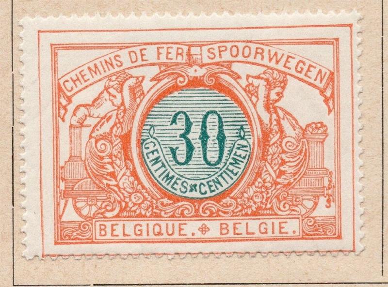 Belgium 1903 early Railway Parcel Issue Fine Mint Hinged 30c. 215043