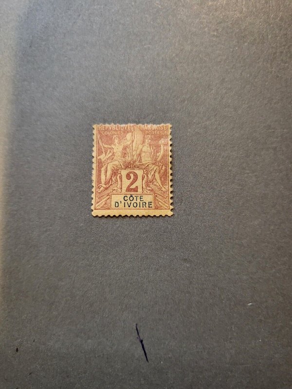 Stamps Ivory Coast Scott #2 h