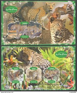 2020 Fauna Animals Wild Cats Panthers 1+1 ** Ja551