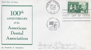 1135 4c DENTAL HEALTH - Rare Frederick Mandabach