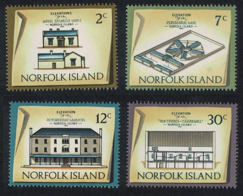 Norfolk Historic Buildings 2nd issue 4v SG#134=146