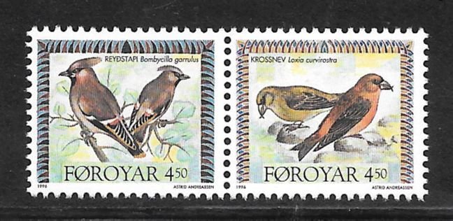 Faroe Islands #300-01 MNH Pair
