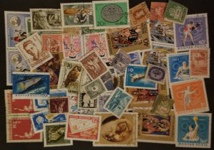 HUNGARY Used and CTO Stamp Lot T3535