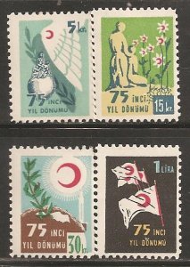 Turkey SC RA157-60 Mint, Never Hinged