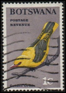 Botswana 19 - Used - 1c Golden Oriole (1967) +