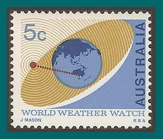 Australia 1968 Weather Watch, mint  431,SG417