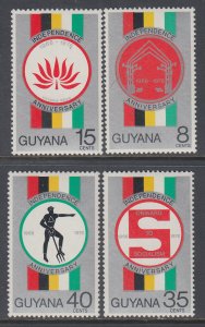 Guyana 239-242 MNH VF