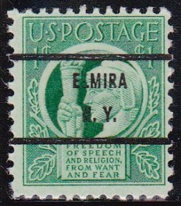 Precancel - Elmira, NY PSS 908-71 - Bureau Issue