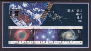 Australia 1260b Space Souvenir Sheet MNH VF