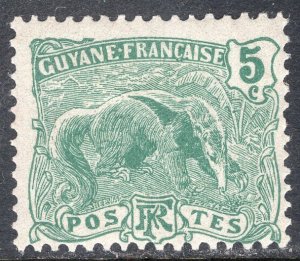 FRENCH GUIANA SCOTT 54