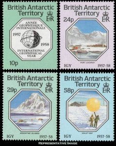 British Antarctic Territory Scott 141-144 Mint never hinged.