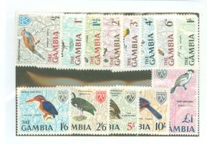 Gambia #215-227 Mint (NH) Single (Complete Set)