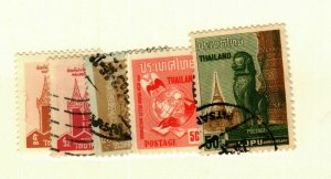 Thailand #373 MH,376,384,387,394 used