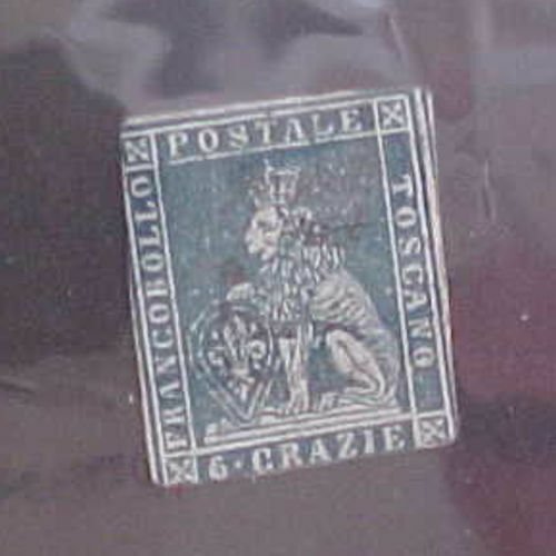 ITALY TUSCANY STAMP #7  cat.$275.00 USED