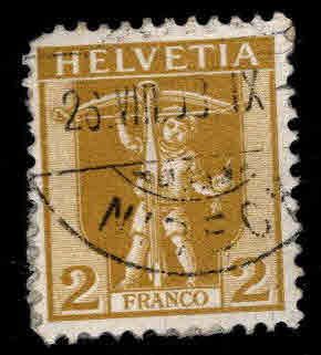 Switzerland Scott 126 William Tell Used stamp, nice cancel