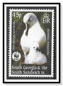 South Georgia #291 Grey-headed Albatross WWF NG