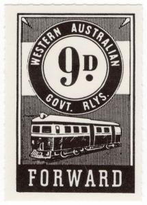 (I.B) Australia - Western Australia Railways : Parcels 9d