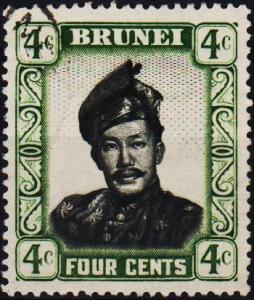 Brunei. 1952 4c. S.G.103 Fine Used