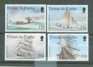 Tristan da Cunha #659-662  Single (Complete Set)