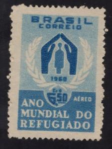 Brazil  #C94   1960  used  air  world refugee year