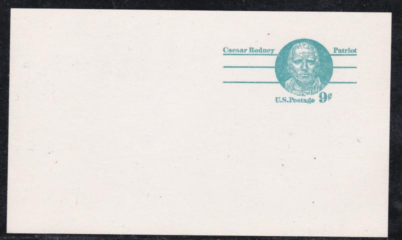 U.S. # UX70, Caesar Rodney, Postal Card,  Unused