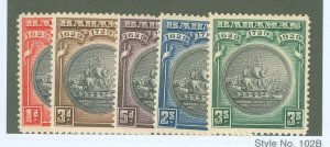 Bahamas #85-89 Unused Single (Complete Set)