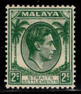 Straits Settlements Scott 239 MH* Die 1, KGVI stamp from 1937-41 set