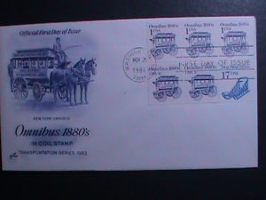 ​UNITED STATES 1981 SC# 1897 OMNIBUS 1880S FDC-MNH VF WE SHIP TO WORLDWIDE.