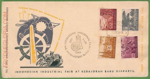 ZA0261 - INDONESIA - Postal History - COVER - Trains - 1960