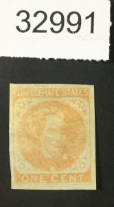 US STAMPS  CSA #14 MINT OG H  LOT #32991