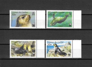 TRISTAN DA CUNHA 2004 WWF SG 800/3 MNH