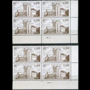 IRELAND 1982 - Scott# 555A Castle PB Deep pound 1 NH