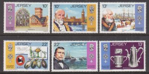 Jersey 366-371 MNH VF