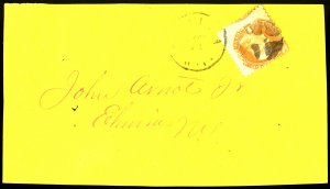 U.S. #112 USED ON COVER